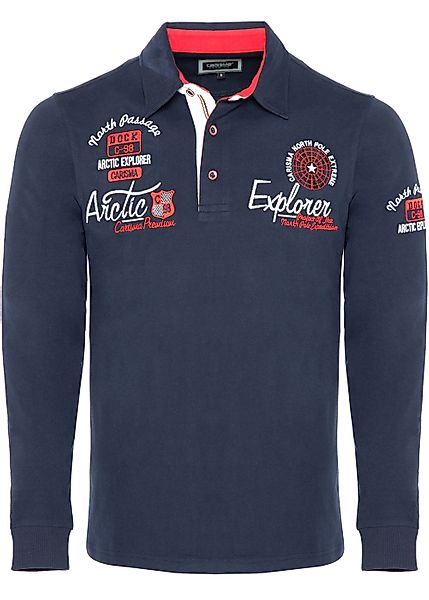 CARISMA Poloshirt (1-tlg) mit Stickerei Explorer günstig online kaufen