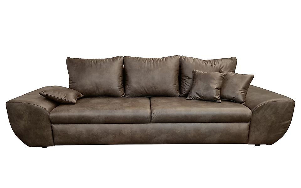 luma-home Big-Sofa 18008, mit Bettfunktion und Stauraum B275/T98/H90 cm, Li günstig online kaufen