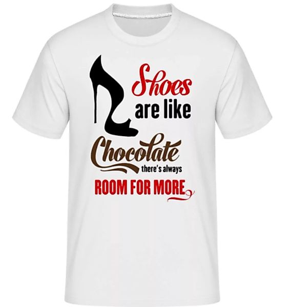 Shoes Are Like Chocolate · Shirtinator Männer T-Shirt günstig online kaufen