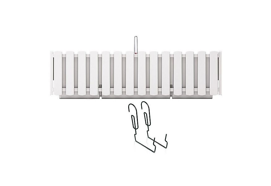 Prosperplast Blumenkasten Boardee Fencycase, Balkonkasten mit Aufhängung 58 günstig online kaufen