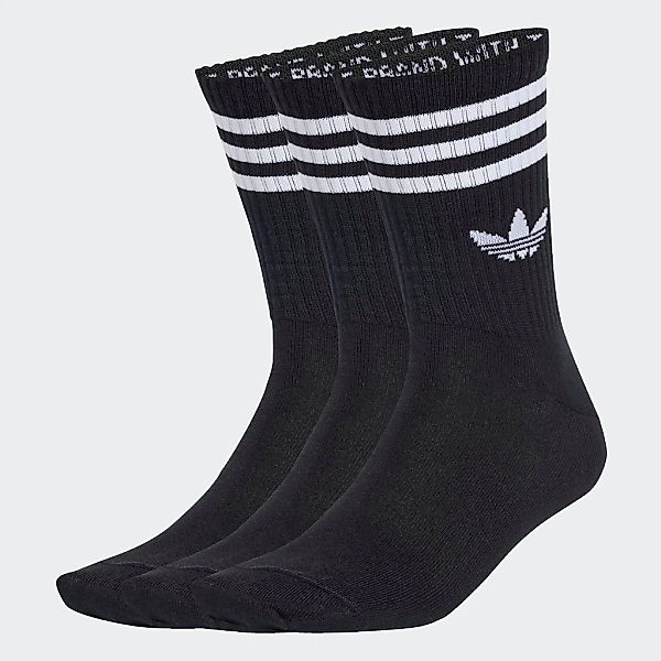adidas Originals Sportsocken "3S CREW S 3P" für Laufen, knöchellang, mit 3- günstig online kaufen