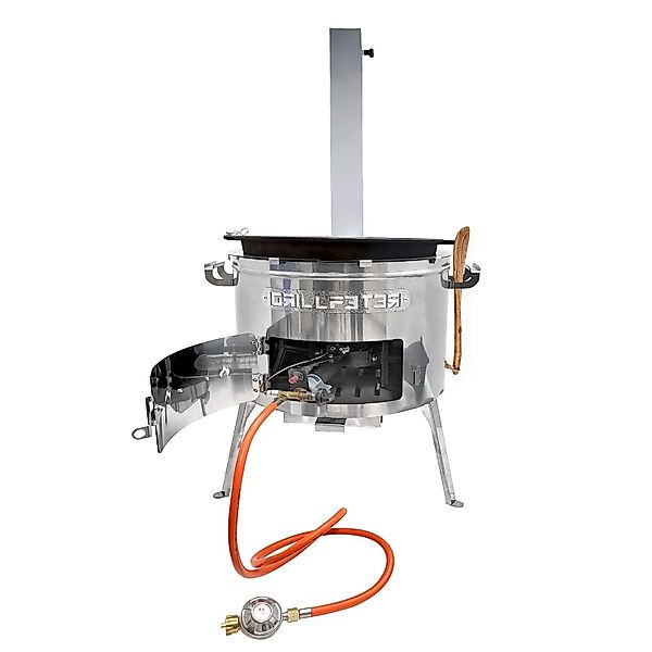 Grillpeter Utschak Set MultiFlame mit Kazan 15L aus Gusseisen ohne Deckel günstig online kaufen