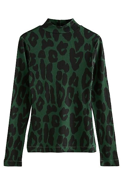 Next Rollkragenshirt Geripptes Langarmshirt mit Rollkragen (1-tlg) günstig online kaufen