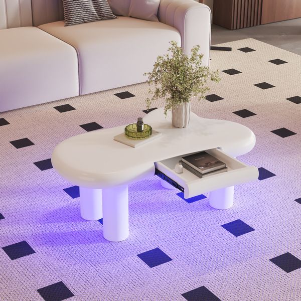 Merax Couchtisch Wolke (98x65,5x40 cm, 1-St), günstig online kaufen