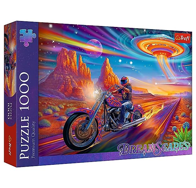 Trefl Puzzle Trefl, DreamScapes Wilde Reise, 1000 Teile Puzzle, 1000 Puzzle günstig online kaufen