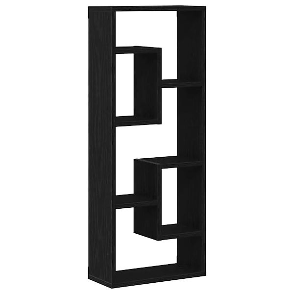 vidaXL Wandregal Schwarze Eiche 36 x 16 x 90 cm Holzwerkstoff 862050 günstig online kaufen
