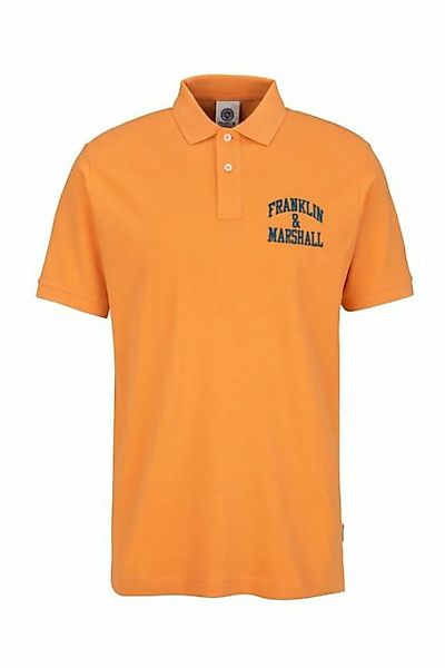 Franklin & Marshall Poloshirt Poloshirt mit Logostick Aus reiner Baumwolle günstig online kaufen