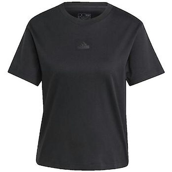 adidas  T-Shirt T-shirt Femme  Noir Col Rond günstig online kaufen