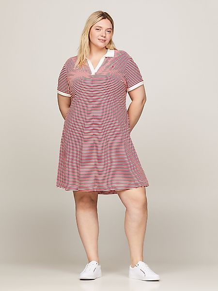 Tommy Hilfiger Curve Polokleid CRV OPEN günstig online kaufen