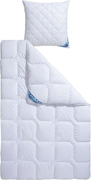 fan Microfaserbettdecke + Kopfkissen Kansas, 2tlg.-Set günstig online kaufen