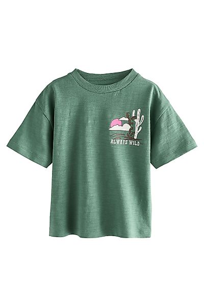 Next T-Shirt T-Shirt mit Rückenmotiv aus günstig online kaufen
