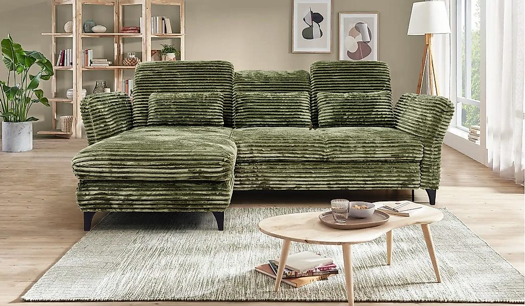 Hygger Möbelhaus Ecksofa Eva L-Form, B/T/H: günstig online kaufen