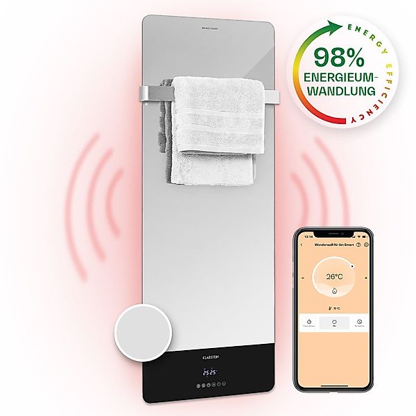 Klarstein Heizkörper Hot Spot Crystal Reflect günstig online kaufen