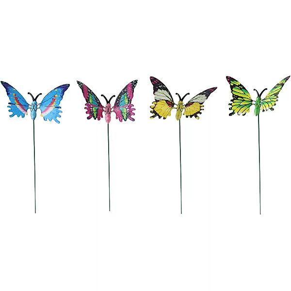 Deko-Gartenstecker Schmetterling 45 cm günstig online kaufen