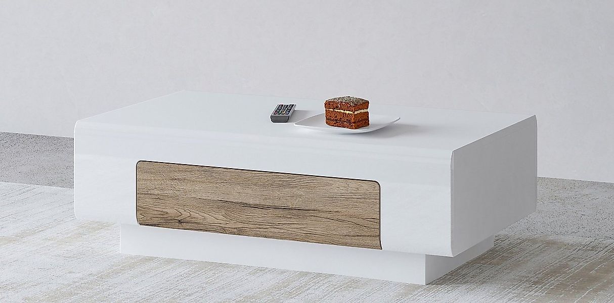 OTTO home Couchtisch Toledo,Breite 110cm eleganter Sofatisch mit Hochglanze günstig online kaufen