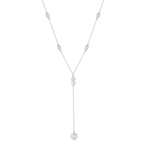 Runde Perlé Perlenkette Marie, lange Halskette, günstig online kaufen