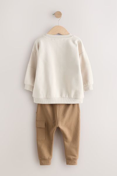Next Sweatanzug Sweatshirt und Utility-Jogginghose im günstig online kaufen