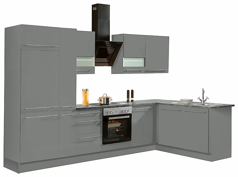 OPTIFIT Winkelküche "Bern", Stellbreite 315x175 cm,wahlweise mit E-Geräten, günstig online kaufen