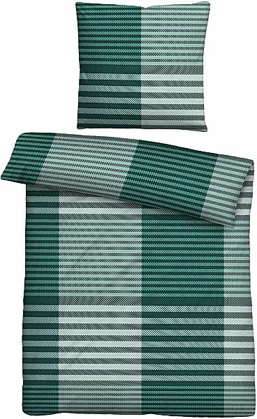 Biberna Bettwäsche "0004106" 2 Stk. tlg. wohlig warm + weich, pflegeleicht, günstig online kaufen