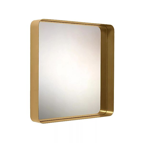 ClassiCon - Cypris Wandspiegel quadratisch - Messing/Kristallglas/70x70cm günstig online kaufen
