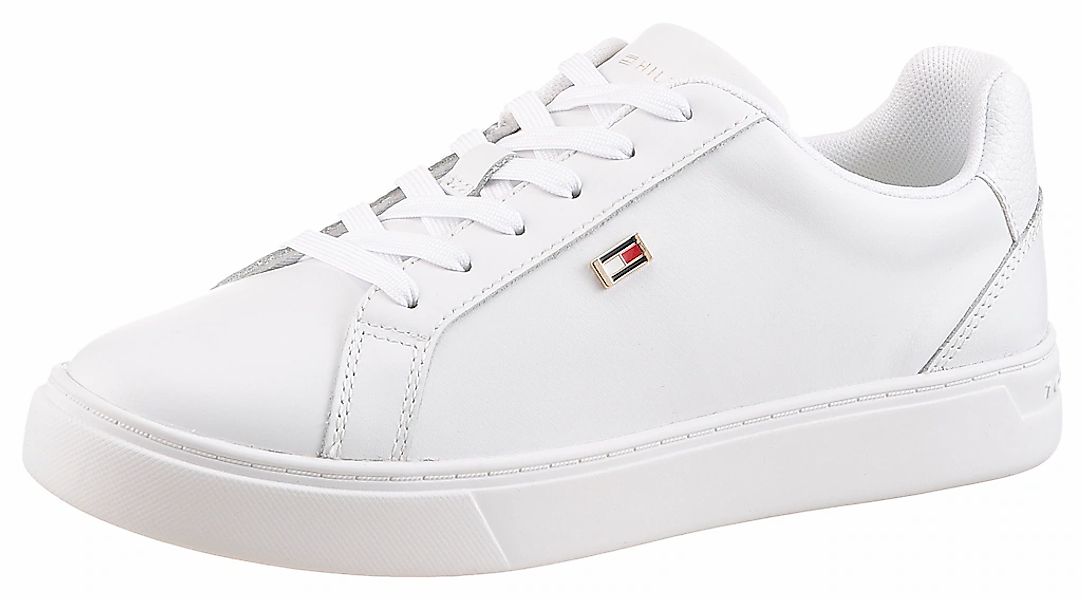 Tommy Hilfiger Sneaker "FLAG COURT SNEAKER", Schnürschuh, Halbschuh, Freize günstig online kaufen