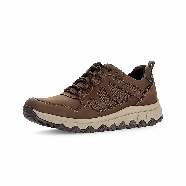 Gabor Sneaker "rollingsoft Sneaker low Materialmix Leder/Textil" günstig online kaufen