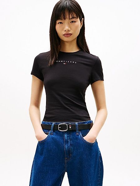Tommy Jeans Kurzarmshirt TJW SLIM BLING LINEAR TEE EXT günstig online kaufen