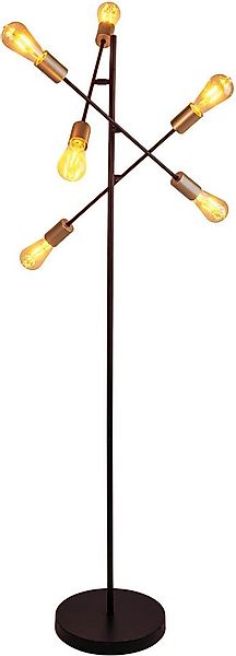 näve Stehlampe Modo, ohne Leuchtmittel, E27 max. 40W, incl. Tippschalter/Fu günstig online kaufen