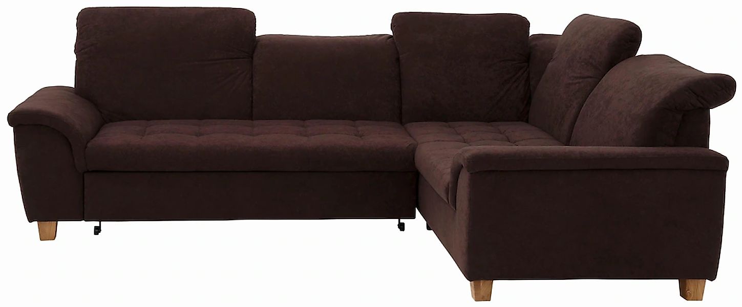 Home affaire Ecksofa "Lyla fester Sitzkomfort, bequeme Armlehnen, Breite 27 günstig online kaufen