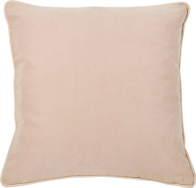 done. Dekokissen "Joy" unifarben, Reißverschluss, Kissenhüle ohne Füllung, günstig online kaufen