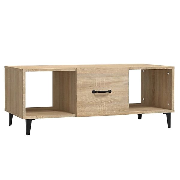 vidaXL Couchtisch Couchtisch Sonoma-Eiche 102x50x40 cm Holzwerkstoff (1-St) günstig online kaufen