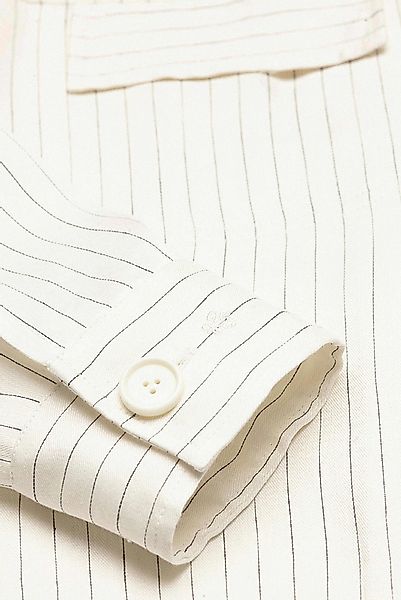 Safari Hemdjacke aus Leinen, mit Pattentaschen und Gürtel, beige mit Nadels günstig online kaufen