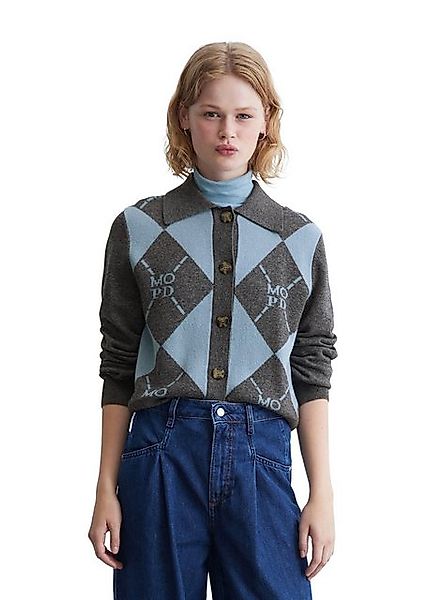 Marc O'Polo DENIM Cardigan aus softem Viskose-Wolle-Mix günstig online kaufen