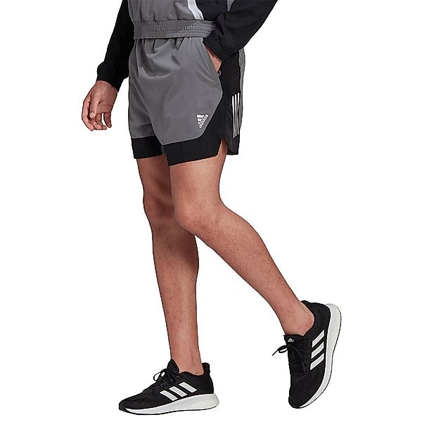 Adidas Training Kurze Hose 2XL Grey Four / Black / White günstig online kaufen