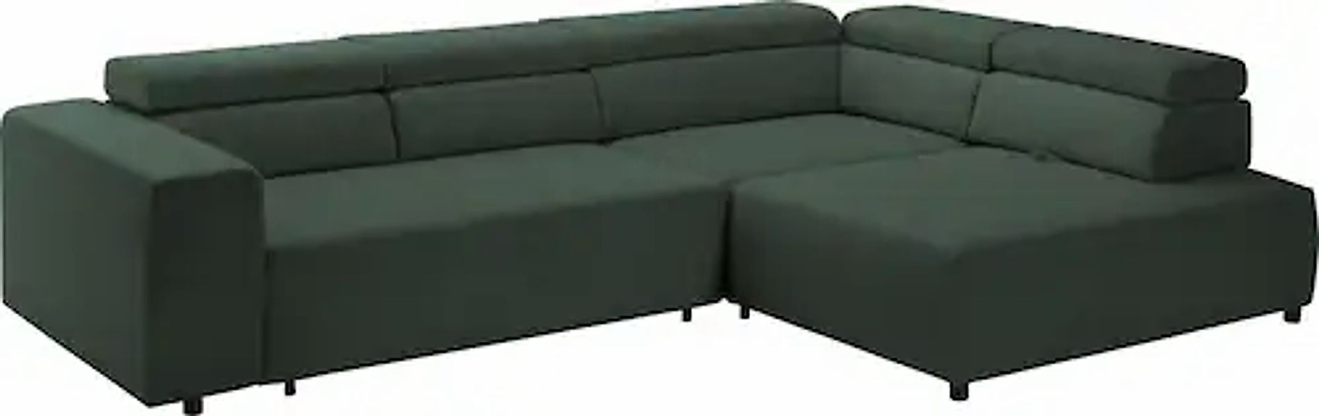 exxpo - sofa fashion Ecksofa »VITTORIO«, inkl. Kopfteil- und Sitztiefenvers günstig online kaufen