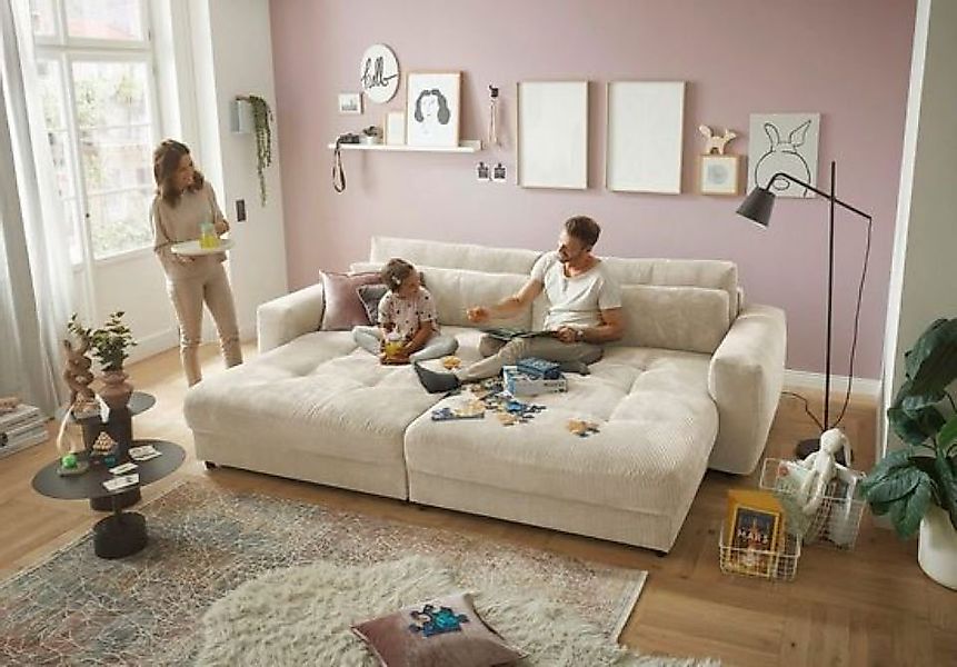 ED EXCITING DESIGN Big-Sofa Barura, mit günstig online kaufen