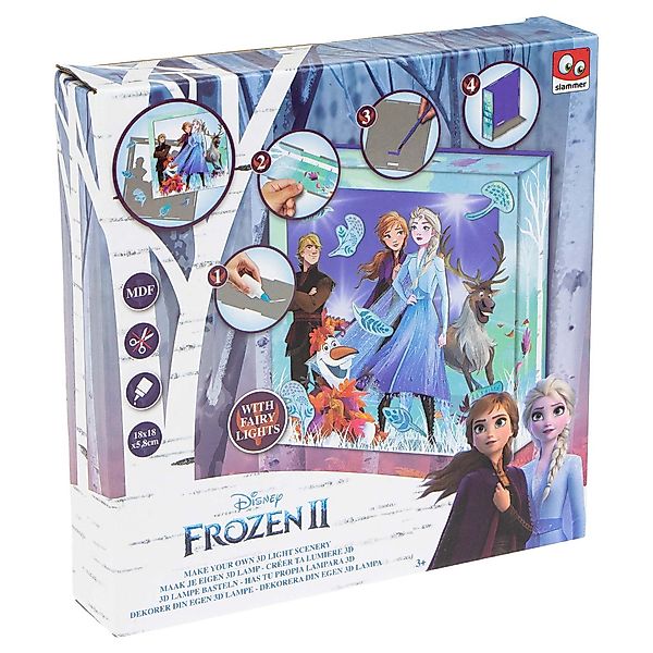 Disney LED Nachttischlampe Die Eiskönigin Frozen günstig online kaufen