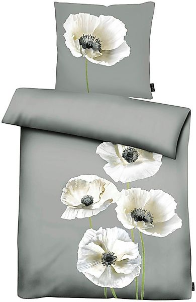 APELT Bettwäsche Poppy Gots, Mako-Satin, 2 günstig online kaufen
