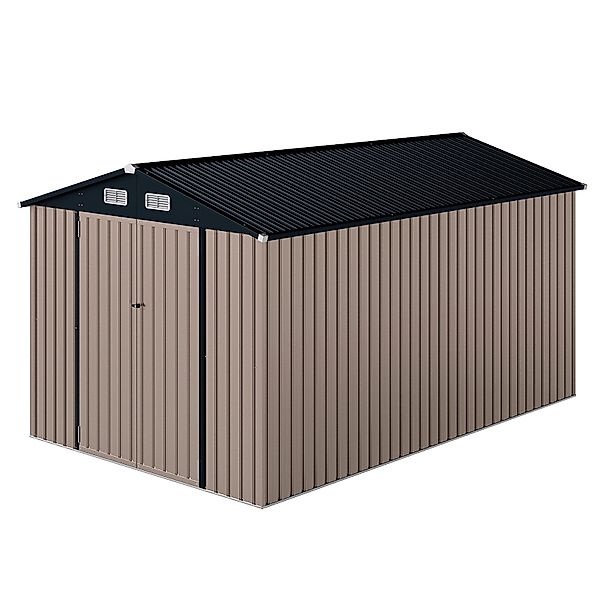 COSTWAY Gerätehaus, BxT: 350x223 cm, Geräteschuppen, günstig online kaufen