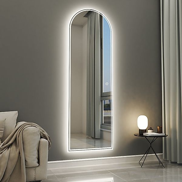WDWRITTI Ganzkörperspiegel LED 165x60 165x50cm Wandspiegel günstig online kaufen