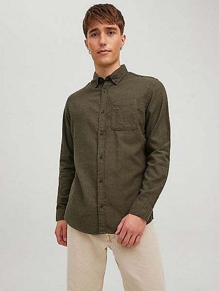 Jack & Jones Langarmhemd JJECLASSIC MELANGE SHIRT L/S AU22 SN günstig online kaufen