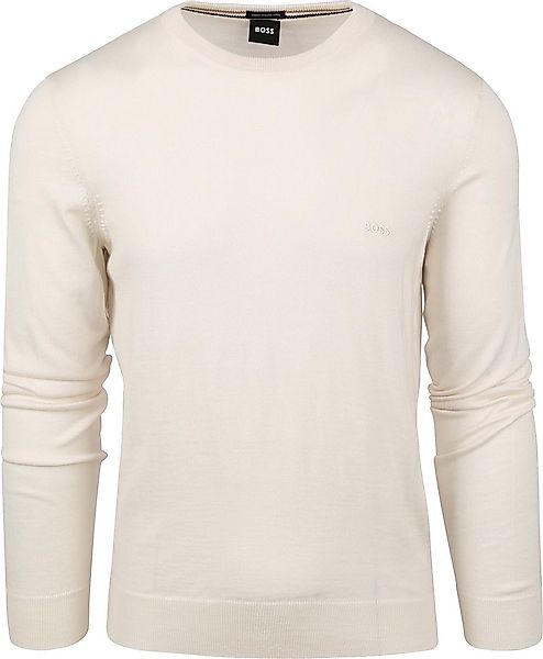 BOSS Pull Botto Wool Ecru - Größe L günstig online kaufen