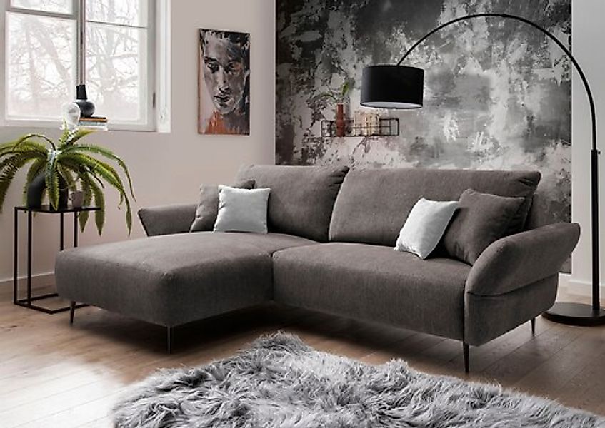 Home affaire Ecksofa »Amarena L-Form« inklusive Armlehnenverstellfunktion, günstig online kaufen