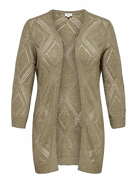 ONLY CARMAKOMA Strickjacke "CARPAMELA 4/5 OPEN CARDIGAN KNT" günstig online kaufen