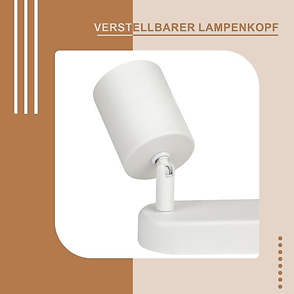 ZMH Deckenstrahler 4 Flammig - Modern günstig online kaufen