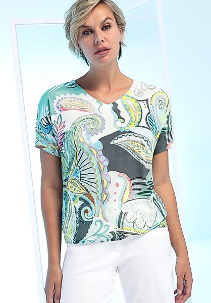 bianca Print-Shirt JULIE in sommerlichen Allover-Muster günstig online kaufen
