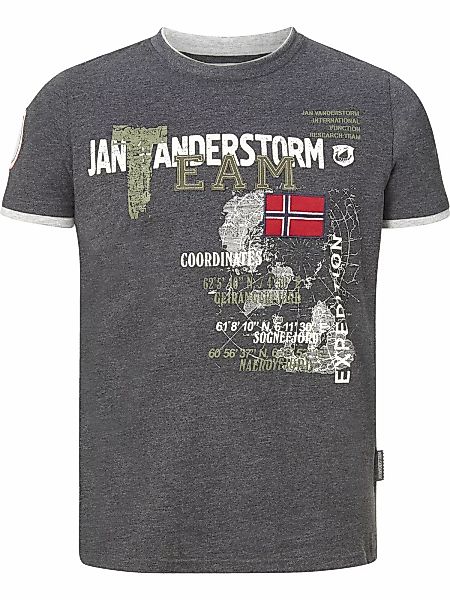 Jan Vanderstorm T-Shirt "T-Shirt SÖLVE" günstig online kaufen