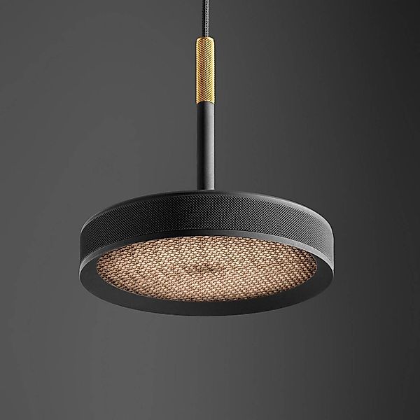 OLEV LED-Hängelampe OVERFLY, schwarz Ø 15 cm, Metall 927 dim günstig online kaufen