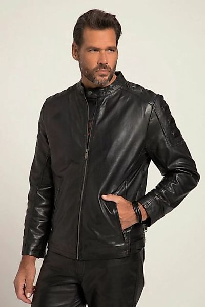 JP1880 Lederjacke Lederjacke Bikerstyle feinstes Lamm-Nappa günstig online kaufen