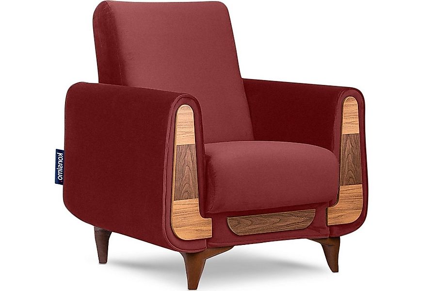 KONSIMO® Sessel GUSTAVO Komfortabler Sessel mit Armlehnen, Modern und Elega günstig online kaufen